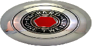 1937 120 PACKARD HUBCAP
