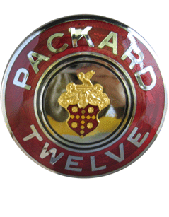 33-39 PACKARD 12 TRUNK RACK MEDALLION